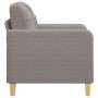Taupe gray fabric armchair 60 cm by vidaXL, Sofas - Ref: Foro24-359082, Price: 157,02 €, Discount: %