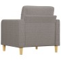 Taupe gray fabric armchair 60 cm by vidaXL, Sofas - Ref: Foro24-359082, Price: 157,02 €, Discount: %
