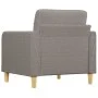 Taupe gray fabric armchair 60 cm by vidaXL, Sofas - Ref: Foro24-359082, Price: 154,50 €, Discount: %
