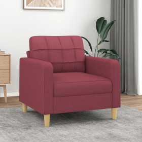 Red fabric armchair 60 cm by vidaXL, Sofas - Ref: Foro24-359081, Price: 140,66 €, Discount: %
