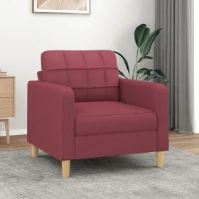 Roter Stoffsessel 60 cm von vidaXL, Sofas - Ref: Foro24-359081, Preis: 138,80 €, Rabatt: %