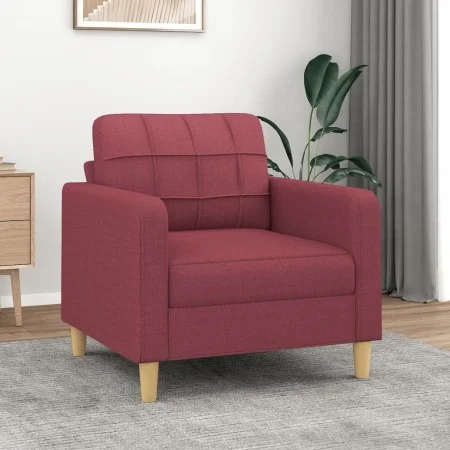 Red fabric armchair 60 cm by vidaXL, Sofas - Ref: Foro24-359081, Price: 138,80 €, Discount: %