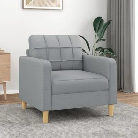 Hellgrauer Stoffsessel 60 cm von vidaXL, Sofas - Ref: Foro24-359075, Preis: 138,94 €, Rabatt: %