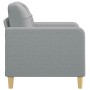 Light gray fabric armchair 60 cm by vidaXL, Sofas - Ref: Foro24-359075, Price: 139,80 €, Discount: %