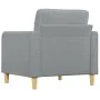 Hellgrauer Stoffsessel 60 cm von vidaXL, Sofas - Ref: Foro24-359075, Preis: 142,33 €, Rabatt: %