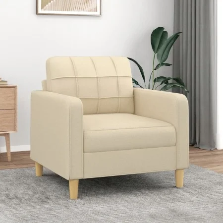 Cream fabric armchair 60 cm by vidaXL, Sofas - Ref: Foro24-359077, Price: 138,80 €, Discount: %