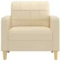 Cream fabric armchair 60 cm by vidaXL, Sofas - Ref: Foro24-359077, Price: 138,80 €, Discount: %