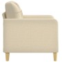 Cream fabric armchair 60 cm by vidaXL, Sofas - Ref: Foro24-359077, Price: 140,66 €, Discount: %