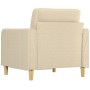 Cream fabric armchair 60 cm by vidaXL, Sofas - Ref: Foro24-359077, Price: 140,66 €, Discount: %