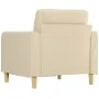 Cream fabric armchair 60 cm by vidaXL, Sofas - Ref: Foro24-359077, Price: 138,80 €, Discount: %