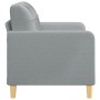 2-Sitzer-Sofa aus hellgrauem Stoff, 120 cm von vidaXL, Sofas - Ref: Foro24-359083, Preis: 201,11 €, Rabatt: %