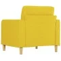Hellgelber Stoffsessel 60 cm von vidaXL, Sofas - Ref: Foro24-359080, Preis: 138,96 €, Rabatt: %