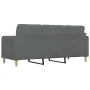 Dark gray 3-seater fabric sofa, 180 cm by vidaXL, Sofas - Ref: Foro24-359100, Price: 303,89 €, Discount: %