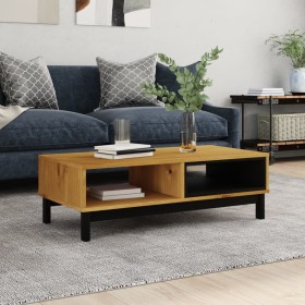 FLAM coffee table solid pine wood 100x50x32.5 cm by vidaXL, Coffee table - Ref: Foro24-357822, Price: 93,67 €, Discount: %