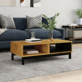 FLAM coffee table solid pine wood 100x50x32.5 cm by vidaXL, Coffee table - Ref: Foro24-357822, Price: 92,18 €, Discount: %