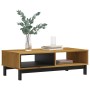 FLAM coffee table solid pine wood 100x50x32.5 cm by vidaXL, Coffee table - Ref: Foro24-357822, Price: 93,67 €, Discount: %