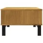 FLAM coffee table solid pine wood 100x50x32.5 cm by vidaXL, Coffee table - Ref: Foro24-357822, Price: 92,18 €, Discount: %