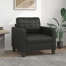 Schwarzer Kunstledersessel 60 cm von vidaXL, Sofas - Ref: Foro24-359107, Preis: 154,42 €, Rabatt: %