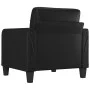 Schwarzer Kunstledersessel 60 cm von vidaXL, Sofas - Ref: Foro24-359107, Preis: 157,95 €, Rabatt: %