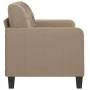 2-Sitzer-Sofa aus Kunstleder in der Farbe Cappuccino 120 cm von vidaXL, Sofas - Ref: Foro24-359116, Preis: 182,76 €, Rabatt: %