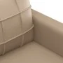 2-Sitzer-Sofa aus Kunstleder in der Farbe Cappuccino 120 cm von vidaXL, Sofas - Ref: Foro24-359116, Preis: 182,76 €, Rabatt: %
