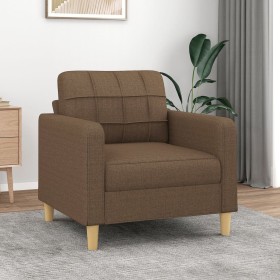 Brown fabric armchair 60 cm by vidaXL, Sofas - Ref: Foro24-359078, Price: 140,80 €, Discount: %