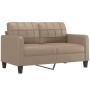 2-Sitzer-Sofa aus Kunstleder in der Farbe Cappuccino 140 cm von vidaXL, Sofas - Ref: Foro24-359121, Preis: 212,28 €, Rabatt: %