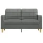 2-Sitzer-Sofa aus dunkelgrauem Stoff, 140 cm von vidaXL, Sofas - Ref: Foro24-359092, Preis: 186,07 €, Rabatt: %