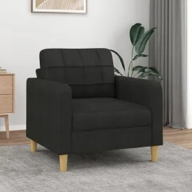 Sessel aus schwarzem Stoff 60 cm von vidaXL, Sofas - Ref: Foro24-359079, Preis: 138,52 €, Rabatt: %