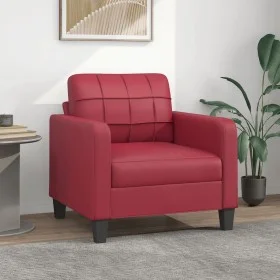 Roter Kunstledersessel 60 cm von vidaXL, Sofas - Ref: Foro24-359110, Preis: 168,89 €, Rabatt: %