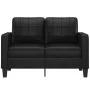 2-Sitzer-Sofa aus schwarzem Kunstleder, 120 cm von vidaXL, Sofas - Ref: Foro24-359112, Preis: 195,72 €, Rabatt: %