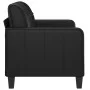 2-Sitzer-Sofa aus schwarzem Kunstleder, 120 cm von vidaXL, Sofas - Ref: Foro24-359112, Preis: 195,72 €, Rabatt: %
