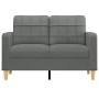 2-Sitzer-Sofa aus dunkelgrauem Stoff, 120 cm von vidaXL, Sofas - Ref: Foro24-359084, Preis: 223,26 €, Rabatt: %