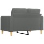 2-Sitzer-Sofa aus dunkelgrauem Stoff, 120 cm von vidaXL, Sofas - Ref: Foro24-359084, Preis: 223,26 €, Rabatt: %