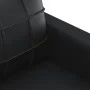 3-seater sofa in black synthetic leather 180 cm by vidaXL, Sofas - Ref: Foro24-359122, Price: 282,17 €, Discount: %