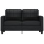 2-Sitzer-Sofa aus schwarzem Kunstleder 140 cm von vidaXL, Sofas - Ref: Foro24-359117, Preis: 231,90 €, Rabatt: %