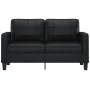 2-Sitzer-Sofa aus schwarzem Kunstleder 140 cm von vidaXL, Sofas - Ref: Foro24-359117, Preis: 216,48 €, Rabatt: %