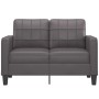 2-seater gray synthetic leather sofa, 120 cm by vidaXL, Sofas - Ref: Foro24-359114, Price: 201,77 €, Discount: %
