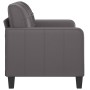 2-seater gray synthetic leather sofa, 120 cm by vidaXL, Sofas - Ref: Foro24-359114, Price: 201,77 €, Discount: %