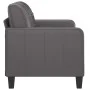 2-Sitzer-Sofa aus Kunstleder in Grau 120 cm von vidaXL, Sofas - Ref: Foro24-359114, Preis: 198,49 €, Rabatt: %