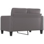 2-seater gray synthetic leather sofa, 120 cm by vidaXL, Sofas - Ref: Foro24-359114, Price: 201,77 €, Discount: %