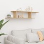 Wandregal für TV Sperrholz Sonoma Eiche 125x18x23cm von vidaXL, Regale und Regale - Ref: Foro24-806992, Preis: 29,25 €, Rabat...