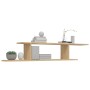 Wandregal für TV Sperrholz Sonoma Eiche 125x18x23cm von vidaXL, Regale und Regale - Ref: Foro24-806992, Preis: 29,25 €, Rabat...