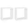 Cube wall shelves 2 units white 30x15x30 cm by vidaXL, Shelves and shelves - Ref: Foro24-806998, Price: 28,60 €, Discount: %