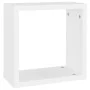 Cube wall shelves 2 units white 30x15x30 cm by vidaXL, Shelves and shelves - Ref: Foro24-806998, Price: 28,60 €, Discount: %