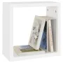 Cube wall shelves 2 units white 30x15x30 cm by vidaXL, Shelves and shelves - Ref: Foro24-806998, Price: 28,60 €, Discount: %