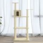 Cat scratching post with cream sisal posts 118.5 cm by vidaXL, Cat furniture - Ref: Foro24-171427, Price: 49,04 €, Discount: %