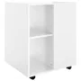 Glänzend weißer Sperrholz-Rollenschrank, 60 x 53 x 72 cm von vidaXL, Schließfächer und Lagerschränke - Ref: Foro24-808464, Pr...
