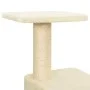 Cat scratching post with cream sisal posts 118.5 cm by vidaXL, Cat furniture - Ref: Foro24-171427, Price: 49,04 €, Discount: %