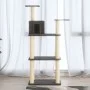 Cat scratching post with dark gray sisal posts 118.5 cm by vidaXL, Cat furniture - Ref: Foro24-171429, Price: 49,02 €, Discou...